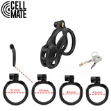 Пас цноти Guardian Chastity Cage Black Size 2 CELLMATE