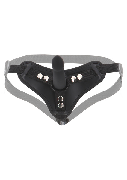 Пояс з дилдо Strap-On Harness Black With Dong S Taboom