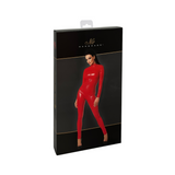 F353 Orgia Overall Red L Noir Handmade Jumpsuit
