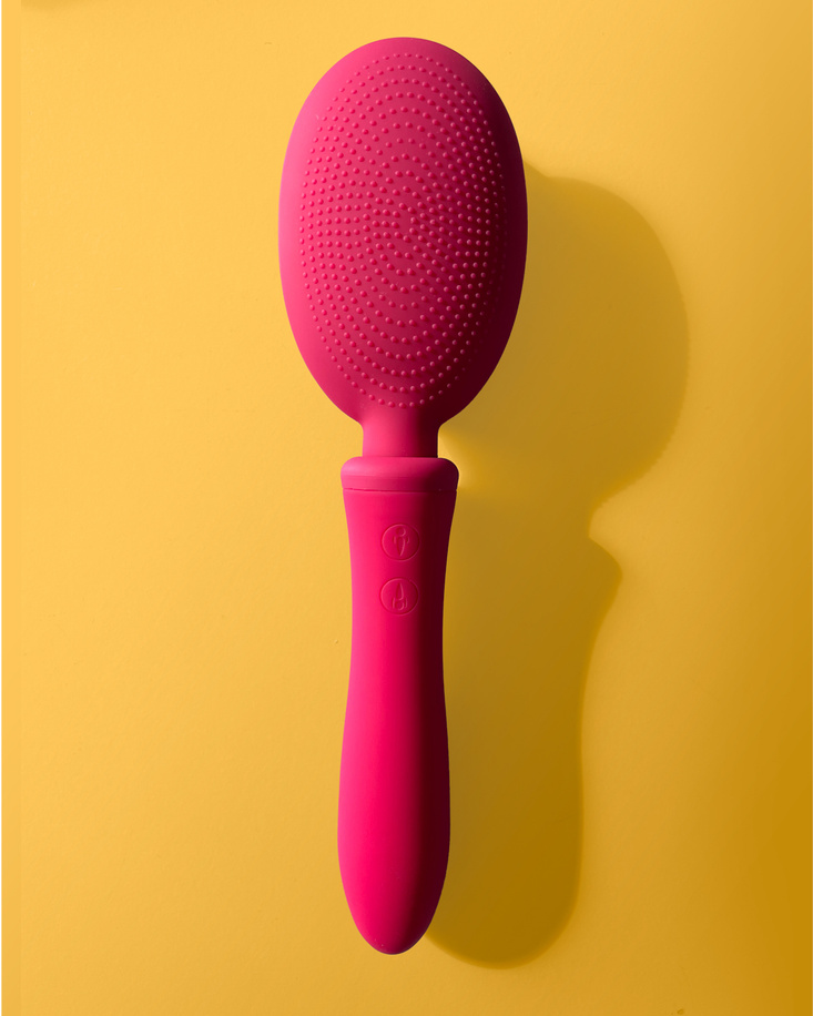 Vibraliss wibrująca szczotka do włosów Vibrating Brush Pink