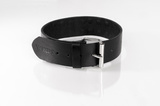 Black Double-Studded Collar Size L Primal Bond Whips