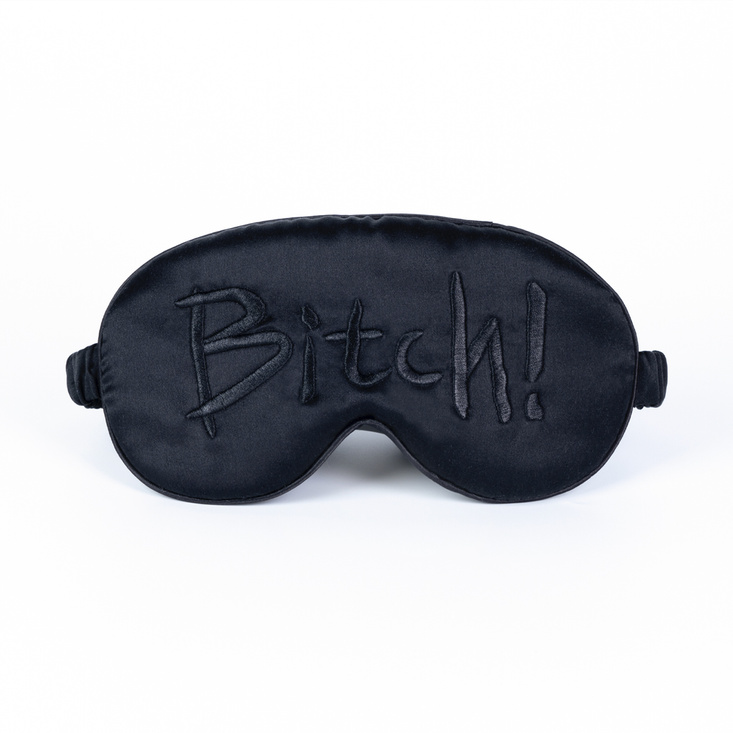 Upko Embroidered Silk Blindfold