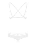 860-Set-2 комплект білий S/M Obsessive