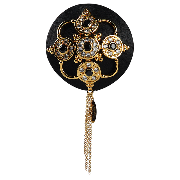 Leather Decorative Pasties Upko Luxury Baroque Leather Pasties UPKO