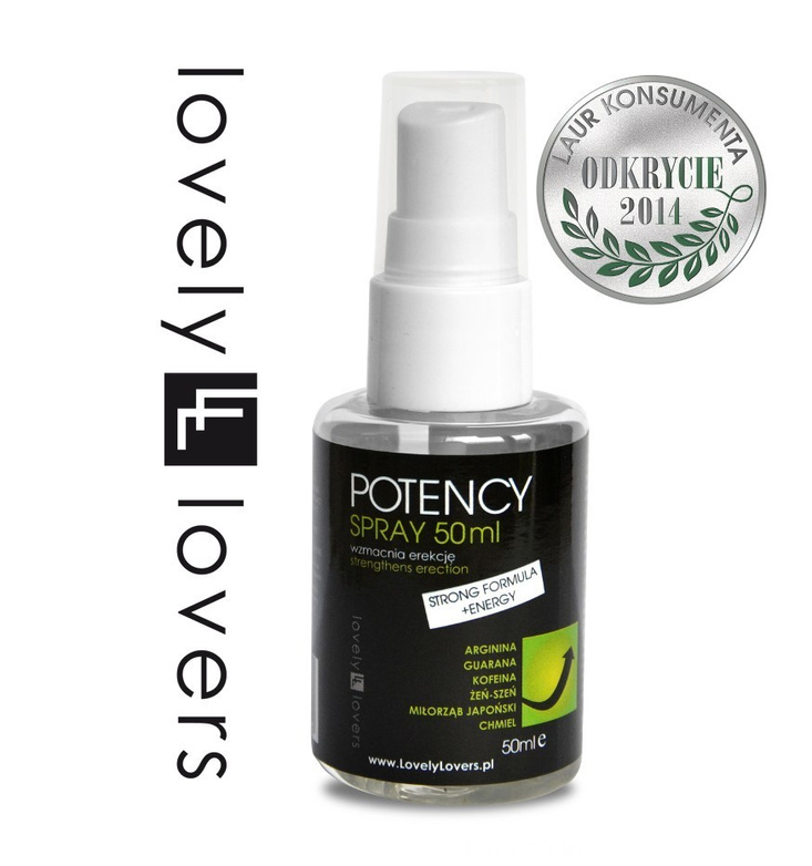 Lovely Lovers POTENCY Spray na potencję 50 ml