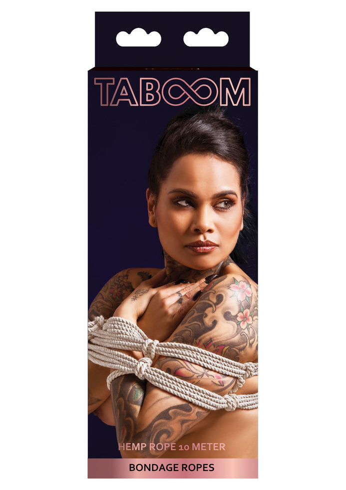 Taboom Hemp Rope 10 Meter 7 mm Nude