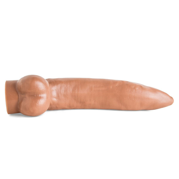 Dildo XXXCalibur Soft Tan Vac XXL Mr Hankeys