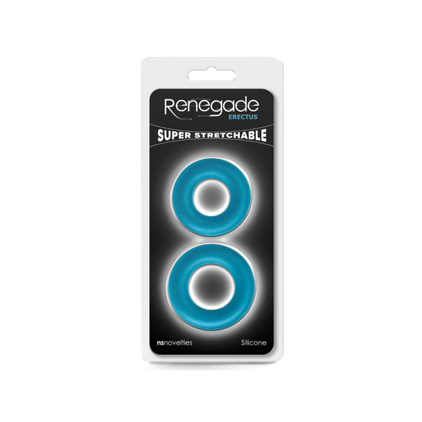 Pierścień Erekcyjny Renegade Erectus Blue NS Novelties