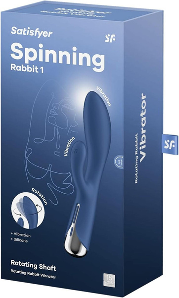 Rabbit vibrator Spinning Rabbit 1 Blue Satisfyer