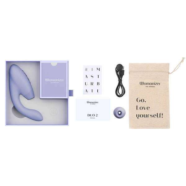 Womanizer Duo 2 Lilac Clitoral Stimulator