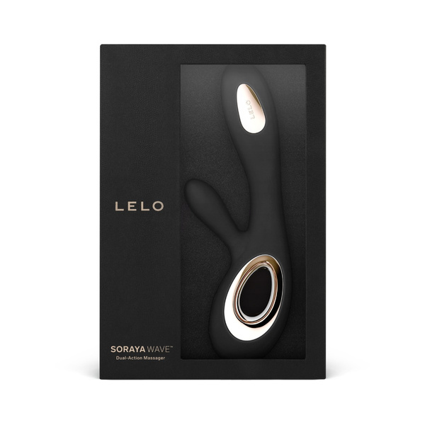 Вібратор-кролик Soraya Wave Black Lelo