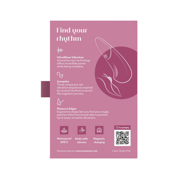 Stymulator Łechtaczki Vibe Dusty Pink Womanizer