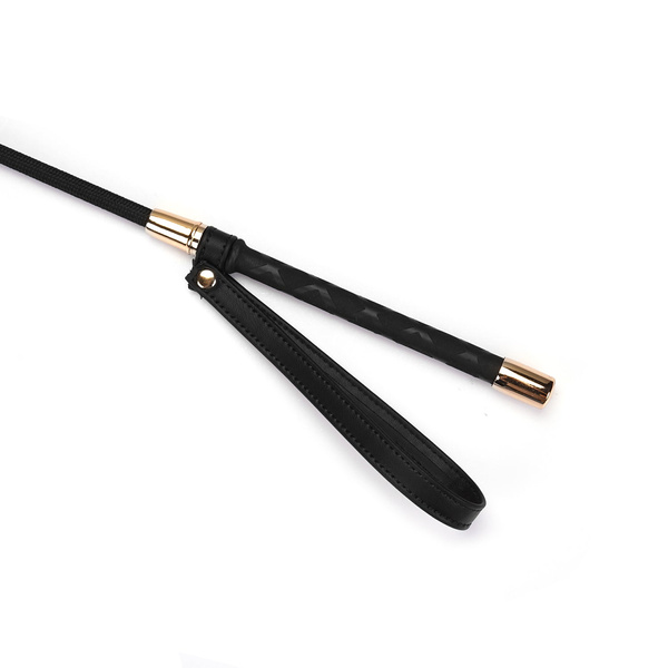 Szpicruta Black Organosilicon Riding Crop Liebe Seele