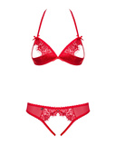 870-Sec-3 комплект 2-частинний червоний L/XL Obsessive