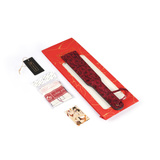 Packa Kinbaku Ukiyoe Red Rosy Lamb Leather Tawse Liebe Seele