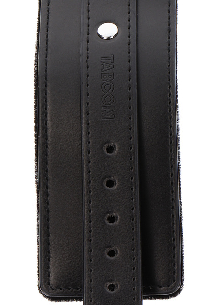 Kajdanki Na Nadgarstki Wrist Cuffs Black Taboom