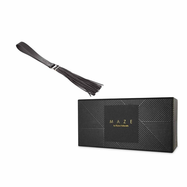 Плетка MAZE Tassel Flogger Black Bijoux Indiscrets
