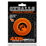 Ерекційне кільце Axis Rib Griphold Cockring Ice Orange Oxballs