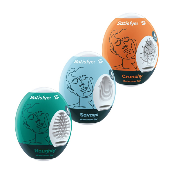Satisfyer Masturbator Egg Set 3pcs 