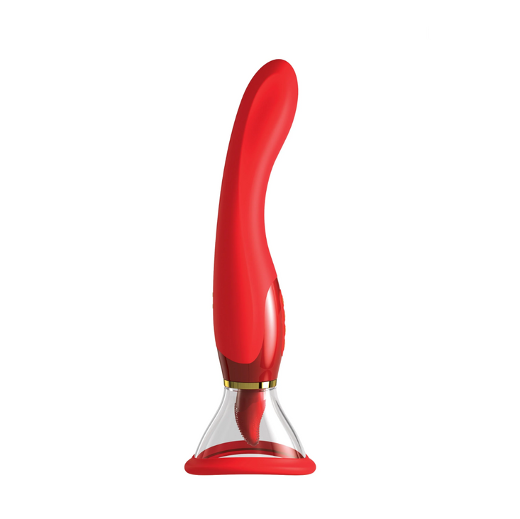 Pipedream Her Ulitmate Pleasure Holiday Version Red