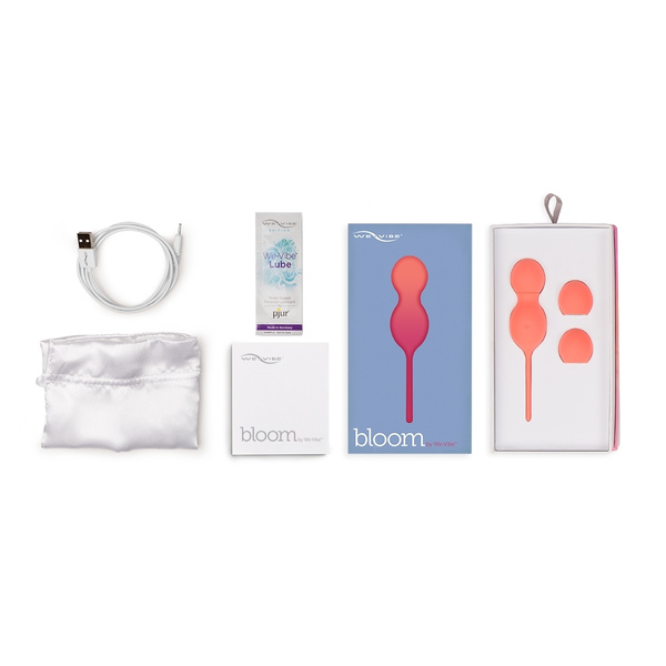 Kulki Gejszy Do Ćwiczeń Mięśni Kegla Bloom Coral We-Vibe