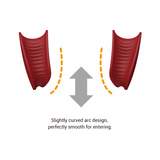 Невидимий Кляп Розширювач Upko Invisible Mouth Gag Black Straps UPKO