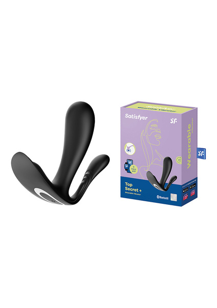 Анальна Заглушка З Стимулятором Top Secret+ Connect App Satisfyer