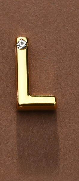 Letter for Personalization of Collar or Handcuffs Upko Letter L UPKO