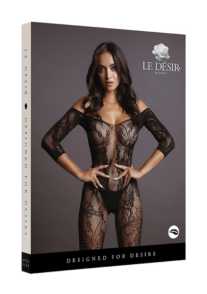 Bodystocking Le Désir Lace Sleeved One Size Le Désir