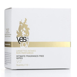 YESforLOV Intimate Fragrance-Free Wipes - Fragrance-Free Intimate Hygiene Wipes 10 pcs.