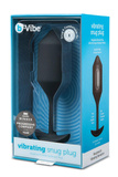 Vibrating Snug Plug 4 Black b-Vibe