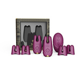 Vibrating Nipple Clamps Nave Velvet Purple Zalo