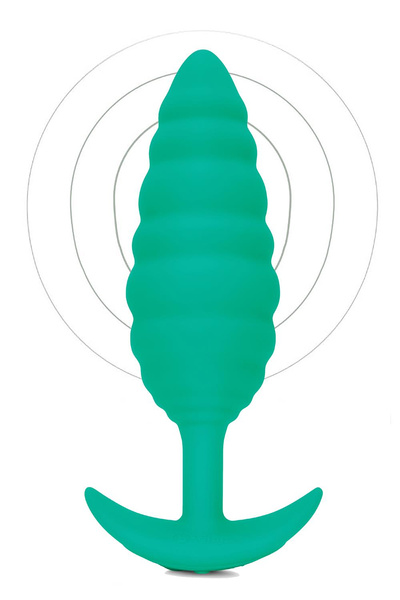 B-VIBE TWIST TEXTURE PLUG GREEN