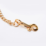 Gold Leash with Leather Handle Upko Leash UPKO
