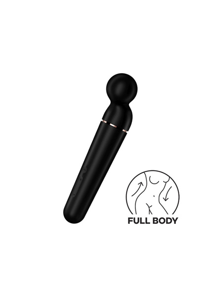 Вібратор-стик Planet Wand-er black + rosegold Satisfyer