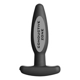 Анальний Пробка Для Електростимуляції Silicone Noir Rocker Butt Plug Small ElectraStim