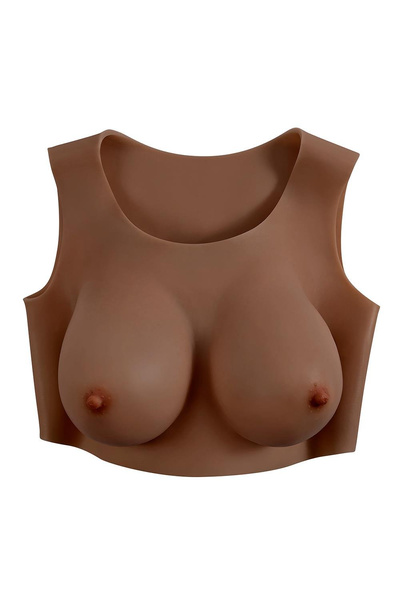 Протез грудей Undergarments Plate D-Cup Dark Gender X