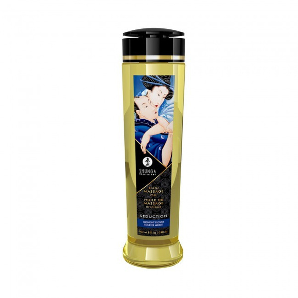 Масло Для Масажу Erotic Massage Oil Seduction / Midnight Flower 240Ml Shunga