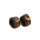 The Equestrian Leather Wrist Cuffs Liebe Seele