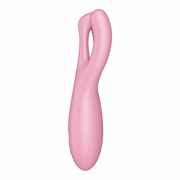 Clitoral Vibrator Threesome 4 Connect App Pink Satisfyer