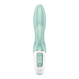 Nadmuchiwany wibrator króliczek sterowany aplikacją Satisfyer Air Pump Bunny 5+ Mint