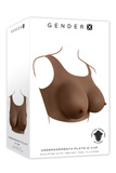 Протез грудей Undergarments Plate D-Cup Dark Gender X