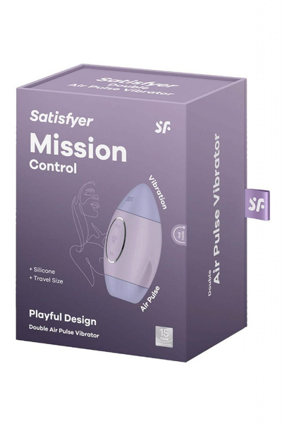 Стимулятор клітора Mission Control фіолетовий Satisfyer