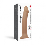 Надзвичайно М'яке Ділдо Silicone Bendable Dildo Double Density Xl Caramel Strap-on-me