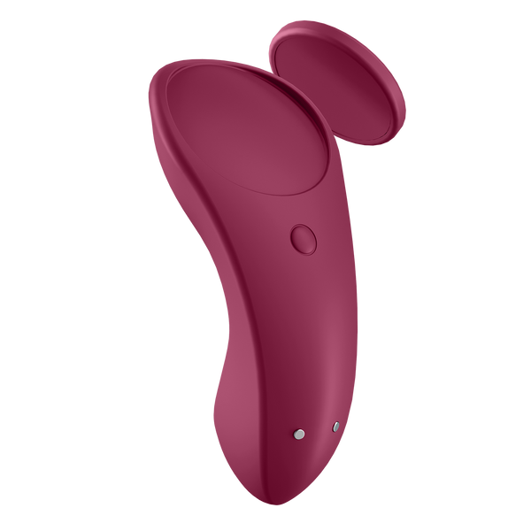 Sexy Secret Panty Vibrator Red Satisfayer