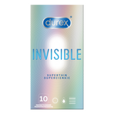 Prezerwatywy Lateksowe Supercienkie Invisible 10 Szt. Durex