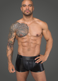 H058 Shorts powerwetlook 3D net S Noir Handmade