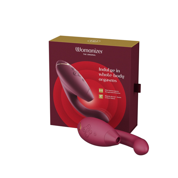Стимулятор клітора Duo 2 Bordeaux Womanizer