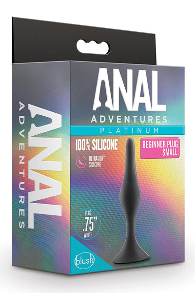 Platinum Silicone Beginner Butt Plug S ANAL ADVENTURES