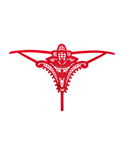 Стрінги Червоні Luiza Стрінги S/M Obsessive